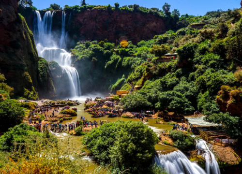 Ouzoud waterfalls